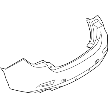 Mazda 6 Bumper Cover - GJY9-50-221