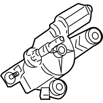 Mazda 3 Wiper Motor - BP4K-67-450A