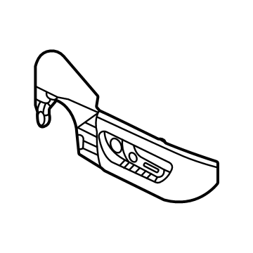 Mazda CX-90 Seat Switch Panel - KCNH-88-1G1-02