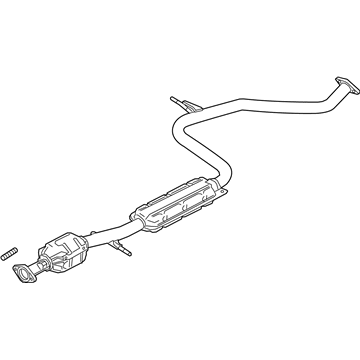 Mazda CX-3 Exhaust Pipe - PEP6-20-55XA