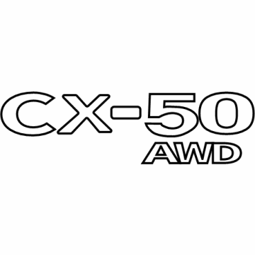 Mazda CX-50 Emblem - VA41-51-720