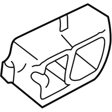 Mazda B2300 Ignition Lock Assembly - 1FAA-66-123