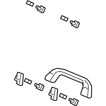 Mazda BDGH-69-470C-75 Handle Mazda BDGH-69-470C-75 Handle
