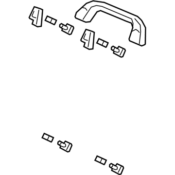 Mazda BCJH-69-470C-75 Handle, Assist Mazda BCJH-69-470C-75 Handle, Assist