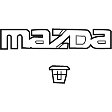 Mazda 3 Emblem - BN8V-51-710A