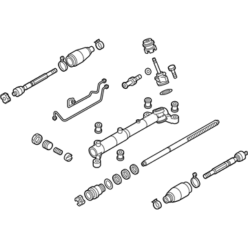 Mazda Rack And Pinion - TD11-32-110L