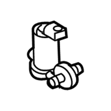 Mazda Windshield Washer Pump - D651-67-482A