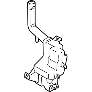 Mazda Windshield Washer Fluid Reservoir - D651-67-481