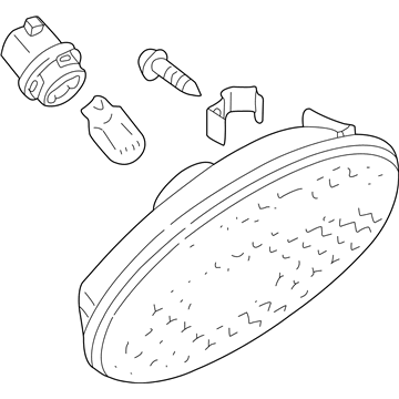 Mazda Protege5 Side Marker Light - BN5V-51-5E0B