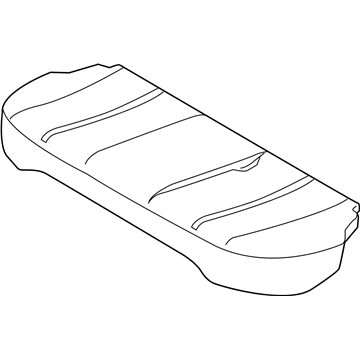 Mazda 2 Seat Cushion - DR61-57-200B-02