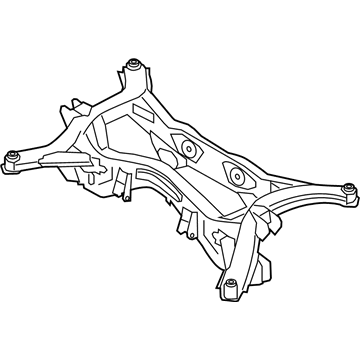 Mazda Rear Crossmember - TE71-28-80X