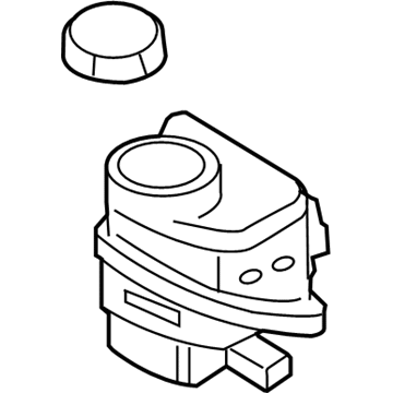 Mazda Brake Master Cylinder Reservoir - GS4H-43-550B