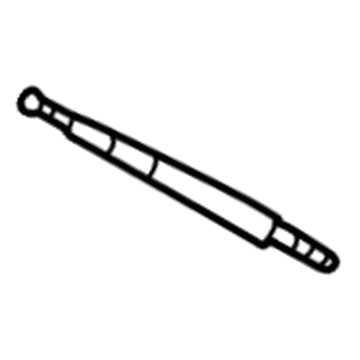 Mazda 626 Antenna Mast - 0000-81-6628