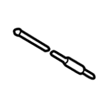 Mazda Antenna Mast - 0000-81-904C