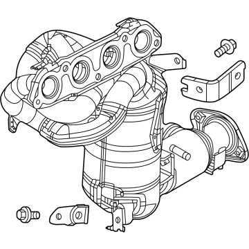 Mazda CX-70 Catalytic Converter - PYCH-20-50X