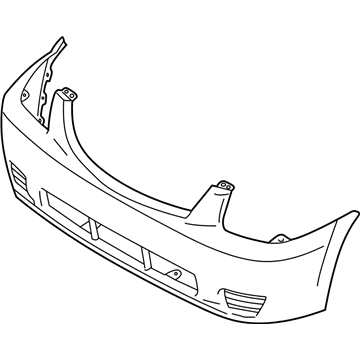 Mazda MPV Bumper Cover - LC70-50-031D-BB