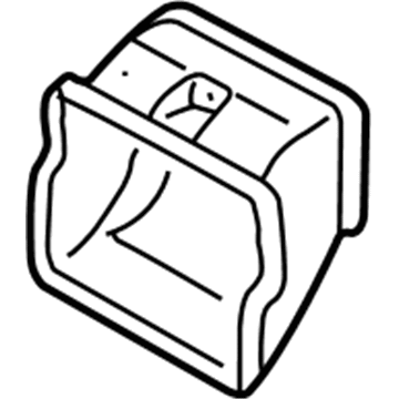Mazda Air Duct - LC72-61-A07