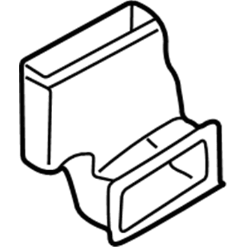 Mazda MPV Air Duct - LC70-61-A07A