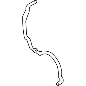 Mazda Tribute Water Hose - ZZC4-15-277