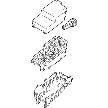 Mazda 3 Relay Block - BBM6-66-760