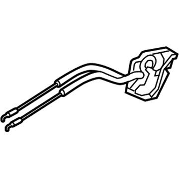 Mazda 3 Door Latch Assembly - BBM8-58-310D