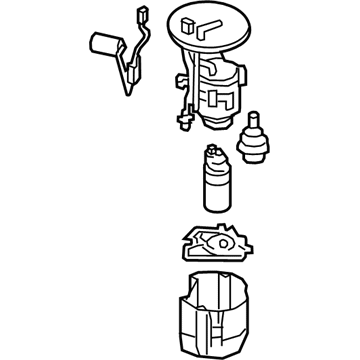 Mazda 6 Fuel Pump - PE11-13-35X