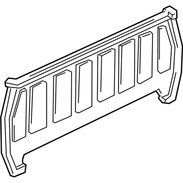 Mazda ZZM1-53-661 Back Panel