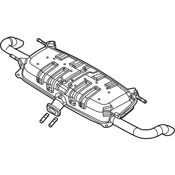 Mazda CX-90 Muffler - PYEJ-40-100