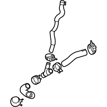 Mazda L3CE-15-18Y Inlet Hose