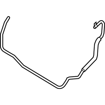 Mazda LF8B-15-380A Reservoir Hose