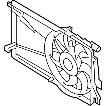 Mazda 3 Radiator fan - LF8B-15-025H