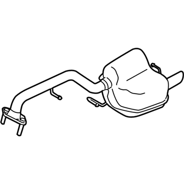 Mazda 5 Exhaust Pipe - L3L2-40-100