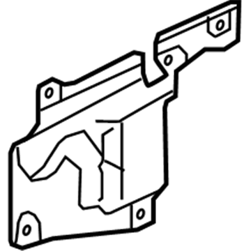 Mazda KD53-56-341A Splash Shield