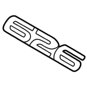 Mazda 626 Emblem - GJ4H-51-721