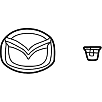 Mazda 626 Emblem - GD7A-51-730B