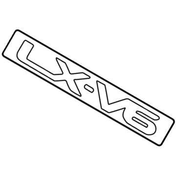 Mazda 626 Emblem - GG2E-51-761A