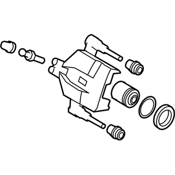 Mazda CX-9 Brake Caliper Repair Kit - L232-26-61XA