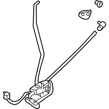 Mazda MPV Door Latch Assembly - LC70-62-310G