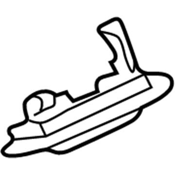 Mazda Tailgate Handle - LC62-62-410B