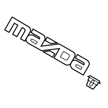 Mazda CX-7 Emblem - EG21-51-710