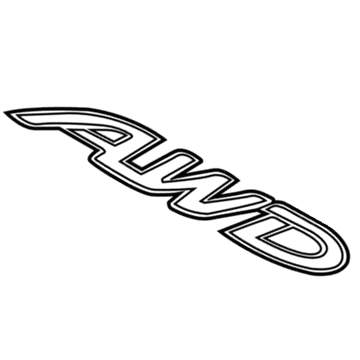 Mazda CX-7 Emblem - EH46-51-781B