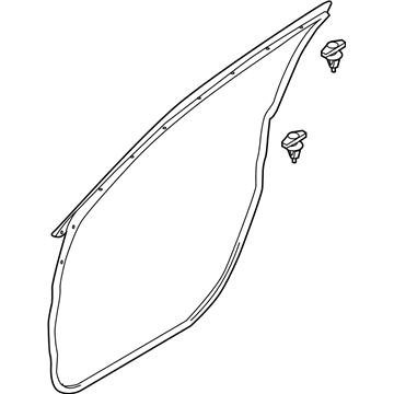 Mazda CX-5 Door Seal - KB7W-59-760A