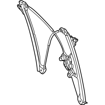 Mazda DGH9-59-590A Arm/Base(Left), Window