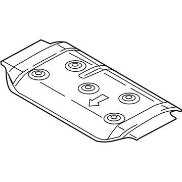Mazda KD53-56-451A Insulator, Heat Mazda KD53-56-451A Insulator, Heat
