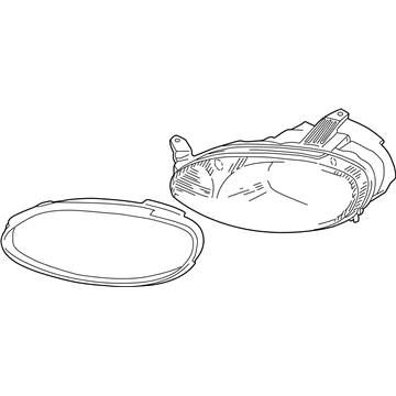 Mazda Headlight Cover - NC10-51-0K0E