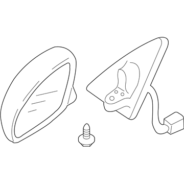 Mazda Tribute Car Mirror - ZZC2-69-120B
