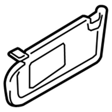 Mazda 3 Sun Visor - BN8P-69-270C-30