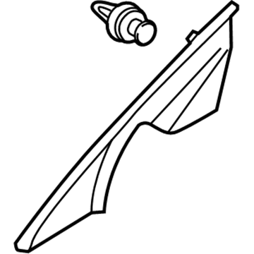 Mazda GHP9-69-11YB-02 Corner Molding