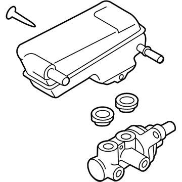 Mazda Brake Master Cylinder Repair Kit - DFY4-43-40Z