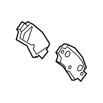 Mazda Brake Pads - KBY6-26-48Z
